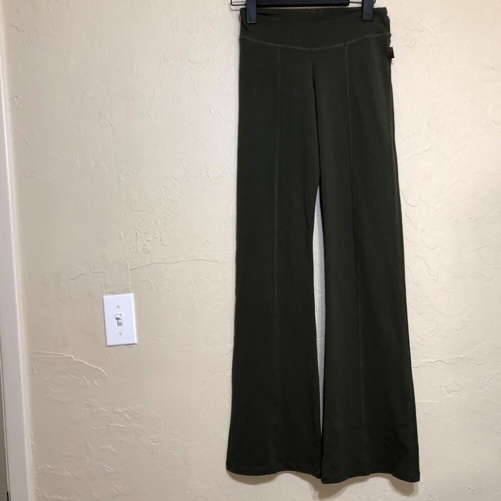 KOS Womens Pants Medium Dark Green Yoga Leggings